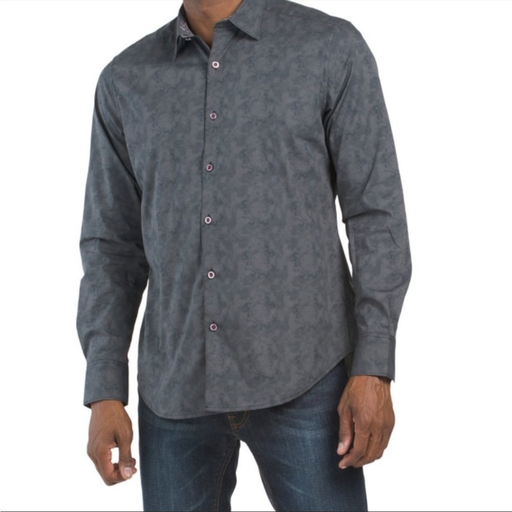 Men’s Robert Graham Sutton Shirt XL